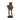 10" Frog With Watering Can - Bronze