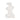 13" Abstract Venetian Figurine - White