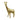 10" Standing Pretty Giraffe - Gold