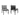 Cayman - Outdoor Patio Dining Chairs With Cushions (Set of 2) - Gray