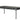 Varian II - Dining Table - Mirrored & Black