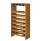 Hanzi - Wine Cabinet - Oak Finish