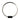 Metal 17" Standing Ring With Base - Nickel/Black