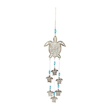 Wood 35" Sea Turtle Hangings - Multi