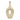 Ceramic 19" Beaded Open Cut Vase - Champagne