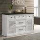 Aventine - 5-Drawer Sideboard Buffet Cabinet - Vintage White