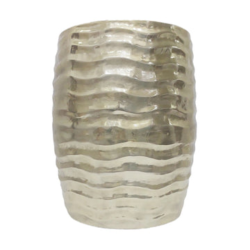 Watford Wavy Drum Table - Gold