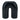 Ceramic 8" Horseshoe Vase - Navy Blue