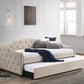 Sadie - Upholstered Daybed With Trundle