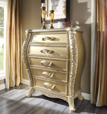 Cabriole - Chest - Gold Finish