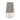 Ceramic10" Ridged Vase - Ivory