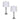 Crystal 26" Table Lamps (Set of 2) - Silver