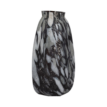 Tilo Small Glass Vase - Gray