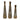 13" / 16" / 20" Tanet Metallic Bottles (Set of 3) - Gold