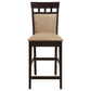 Gabriel - Closed Back Counter Chair (Set of 2) - Cappuccino