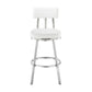 Benjamin - Swivel Stool - Brushed Steel Legs