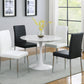 Arkell - Round Faux Marble Top Dining Table