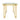 Metal Side Table 24" - Gold
