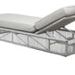 Miami - Adjustable Chaise, With Self Welt - Echo Ash / Pearl Silver