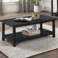 Payne - Wood Coffee Table with Shelf