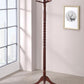 Riona - 6 Hook Freestanding Wood Coat Rack Hat Hanger - Merlot