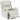 Kelsey - Upholstered English Arm Recliner Chair - Ivory