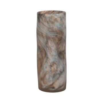 Dimpled Alabaster Finish Vase - Multi