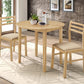 Bucknell - 3 Piece Round Drop Leaf Dining Table Set