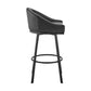 Eleanor - Swivel Stool - Black Base