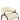 Tatum - Vegan Leather And 2-Tone Jacquard Counter Stool - Cream