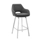 Aura - Steel Swivel Stool