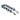 Cardiff Eco-Mix Garland With Leather Tassels - Blue