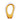 12" Zuri Cut-Out Art Glass - Amber
