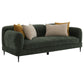 Jade - 2 Piece Chenille Upholstered Sofa Set - Green