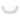 Ceramic 12" Half Circle Vase - White