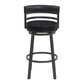 Madrid - Counter Height Swivel Bar Stool - Mineral