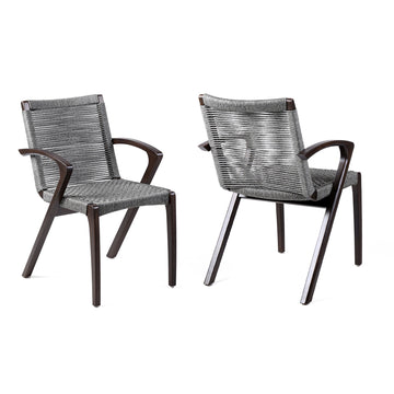 Brielle - Outdoor Rope Dining Chairs (Set of 2)