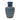 Terracotta 12" Vase - Blue