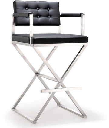 Director - Stainless Steel Barstool