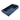 Faux Leather 16" Copenhagen Tray - Navy/Gold