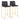 Fuji - High Back Barstool Set