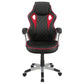Lucas - Upholstered Adjustable Home Office Desk Chair - Black