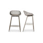 Piazza - Outdoor Counter Counter Stool (Set of 2) - Gray