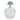 Lancelot Large Stone Glass Jar - Gray