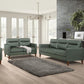 Jonah - Upholstered Track Arm Sofa Set