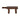 Reclaimed Wood Riser With Handle 16" - Brown