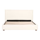 Recharge - Queen Bed Upholstery - White