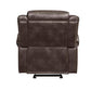 Lydia - Glider Recliner - Brown Leather Aire