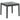 Mozzi - Square Faux Marble Side End Table - Gray And Black