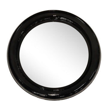 Round Mirror 36" - Black